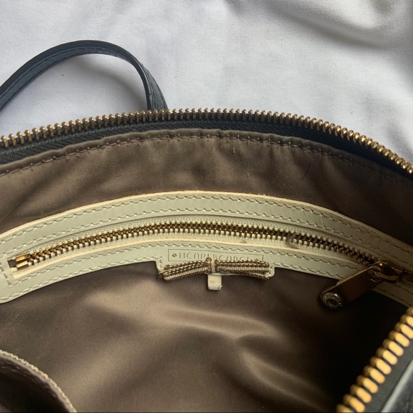 Henri Bendel Black Leather Crossbody Small Purse - Picture 9 of 13